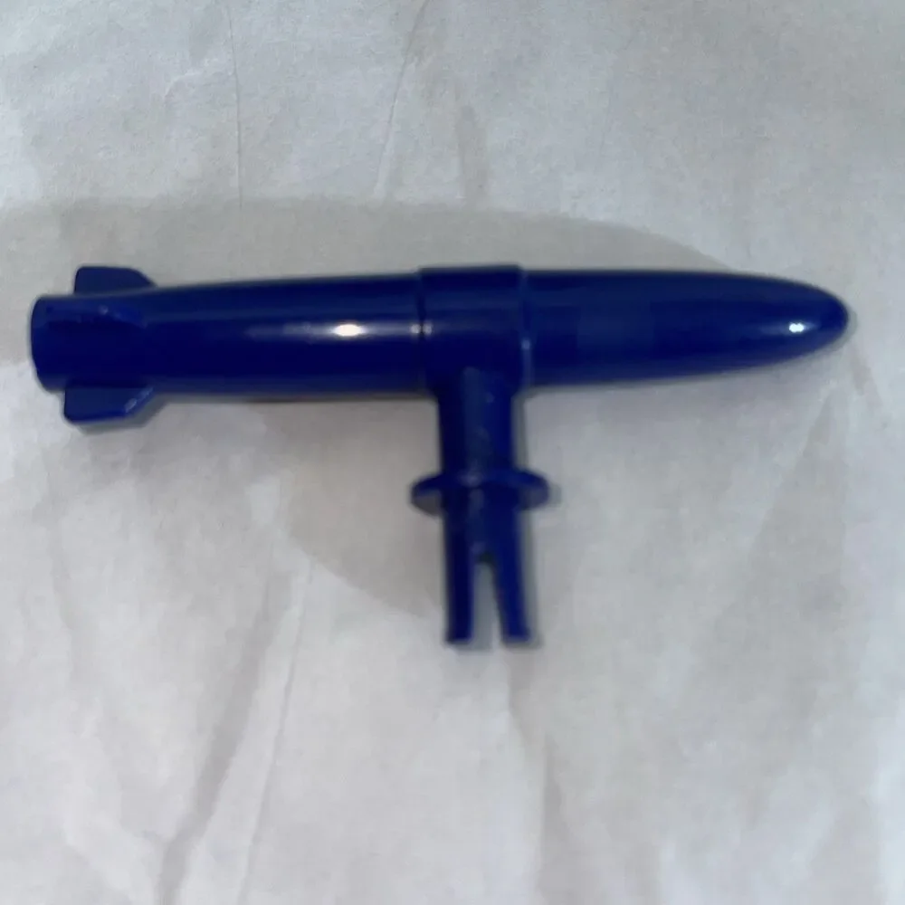 Vtg 1985Wheeled Warriors Armed Force TRI GUN Vehicle Gold Weapon & Missile Bomb